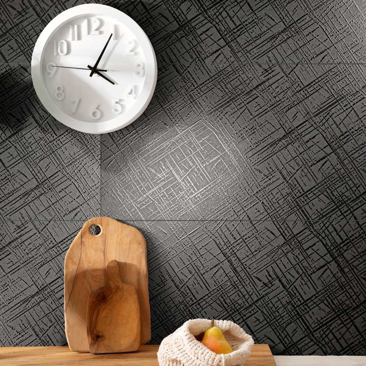 The Tile Life Note Luxe Black 12-in x 24-in Honed Porcelain Floor and Wall Tile product image