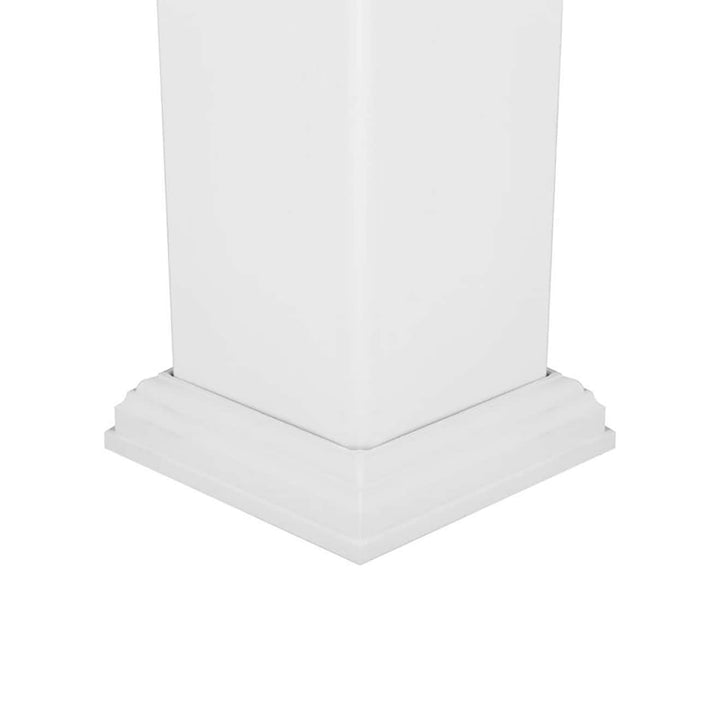 Deckorators 4-in x 4-in x 3-ft White Composite Deck Post Sleeve