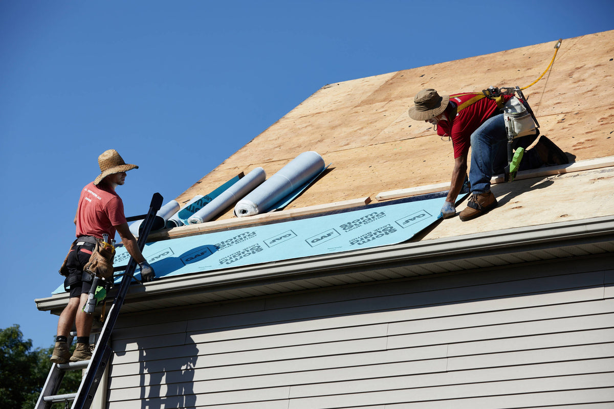 GAF StormGuard 36-in x 66-ft (200-sq ft) Polypropylene Peel & Stick Roof Underlayment
