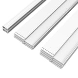 Outdoor Essentials Northport 6-ft H x 6-ft W White Privacy Vinyl Flat-top Fence Panel (Unassembled)