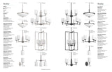 Progress Lighting Replay 3-Light Black Modern/Contemporary Chandelier