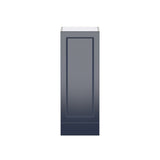 Hugo&Borg Lorette 15-in W x 40-in H x 14-in D Navy Blue 1-Drawer Wall Fully Assembled Cabinet (Recessed Panel Shaker Style)