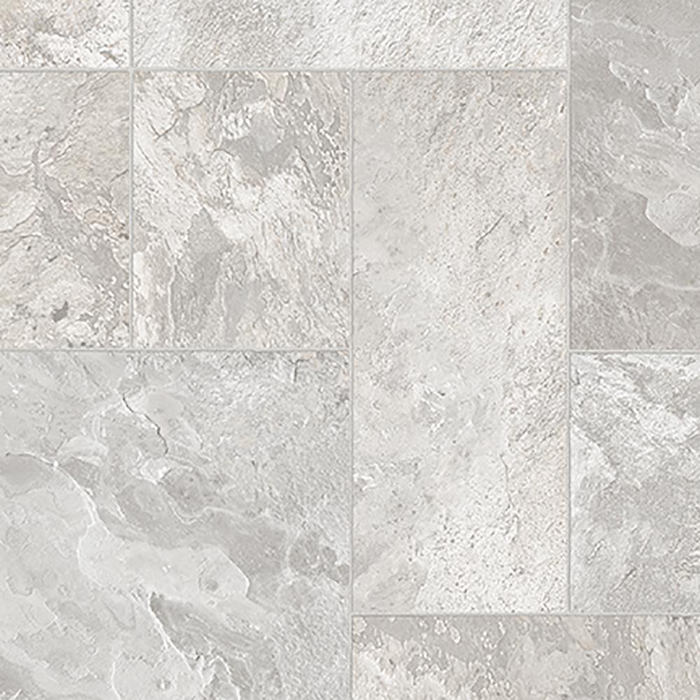 IVC Wheaton Tile Residential Vinyl Sheet, Sold by 13.2 ft. Wide x Custom Length