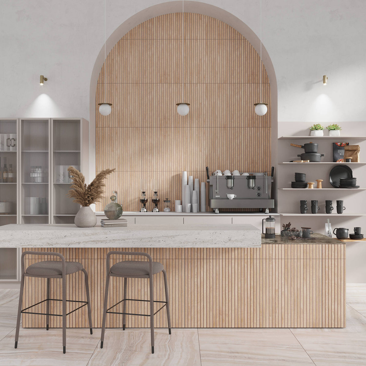 Apollo Tile Bois Maple 24-in x 48-in Matte Porcelain Brick Patterned Floor and Wall Tile (15.49-sq. ft/ Carton)