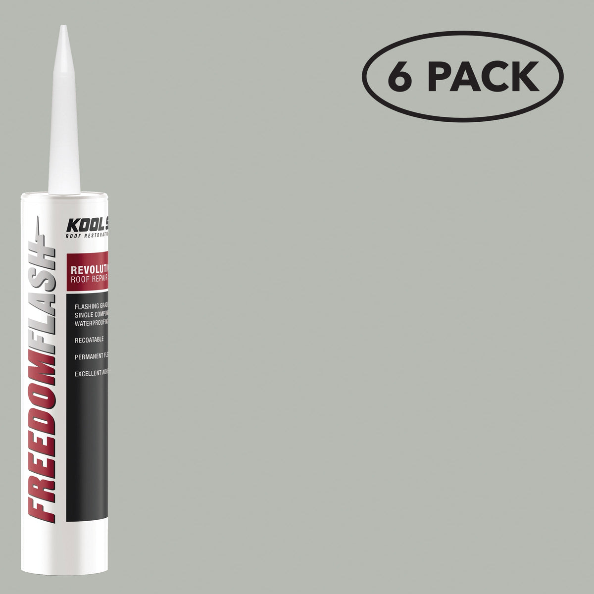 Kool Seal Freedom Flash 10-oz Waterproof Cement Roof Sealant