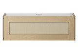 Whalen CLICK-IT Enfield 36-in W x 12-in H x 12-in D Classic White Birch Wall Ready To Assemble Plywood Cabinet (Raised Panel Shaker Door Style)
