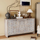 Clihome Natural Wood Wash Accent Chest