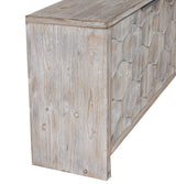 Clihome Natural Wood Wash Accent Chest