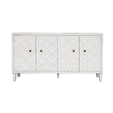 Clihome White Washed Accent Chest