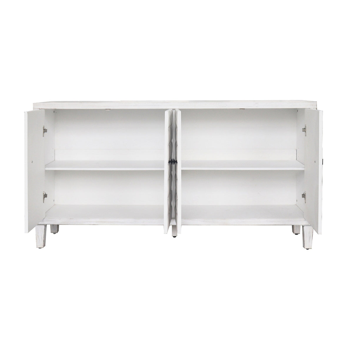 Clihome White Washed Accent Chest