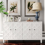 Clihome White Washed Accent Chest