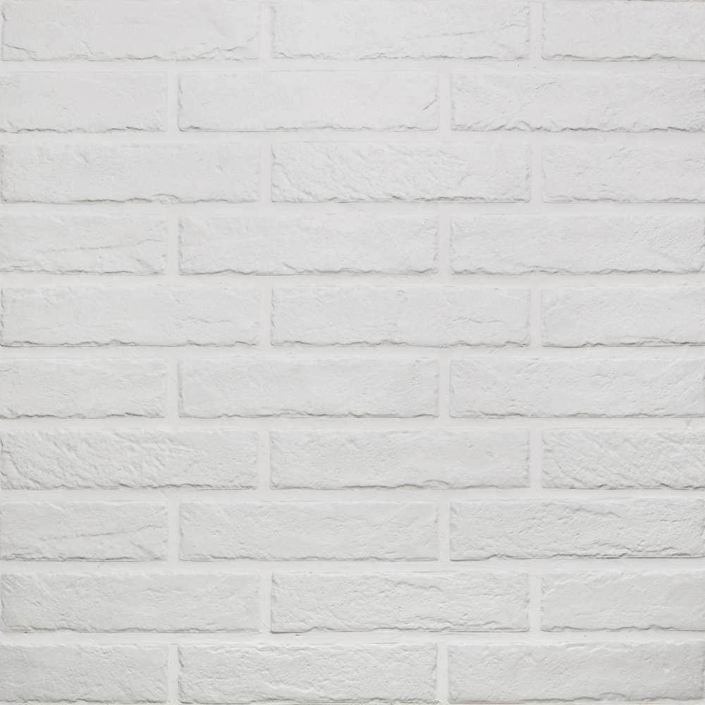 The Tile Life Brick City White 2-in x 10-in Matte Porcelain Brick look Floor and Wall Tile product image