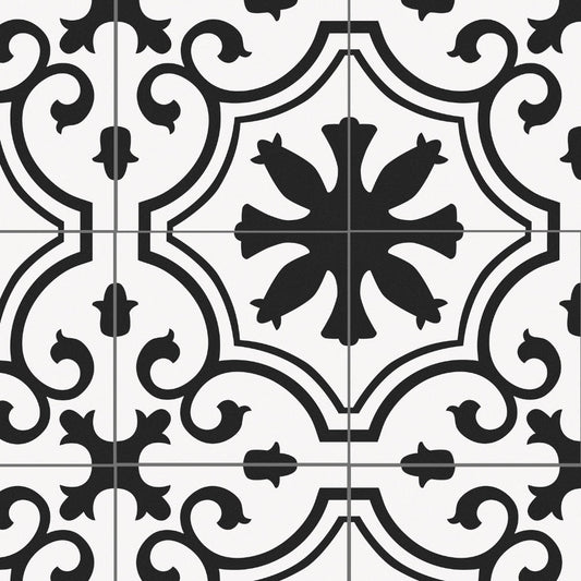 The Tile Life Venice Morning 10-in x 10-in Matte Porcelain Encaustic Floor and Wall Tile product image
