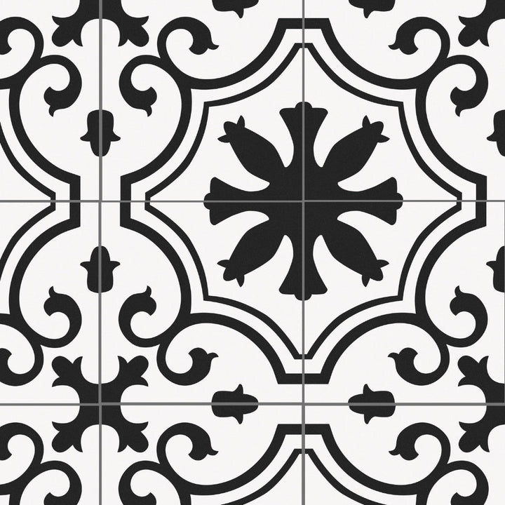 The Tile Life Venice Morning 10-in x 10-in Matte Porcelain Encaustic Floor and Wall Tile product image