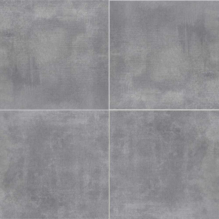 The Tile Life Studio Gris 24-in x 24-in Matte Porcelain Cement look Floor and Wall Tile product image