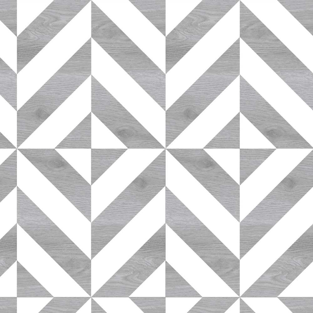 The Tile Life Larissa Banda Gris 10-in x 10-in Matte Porcelain Wood look Floor and Wall Tile product image