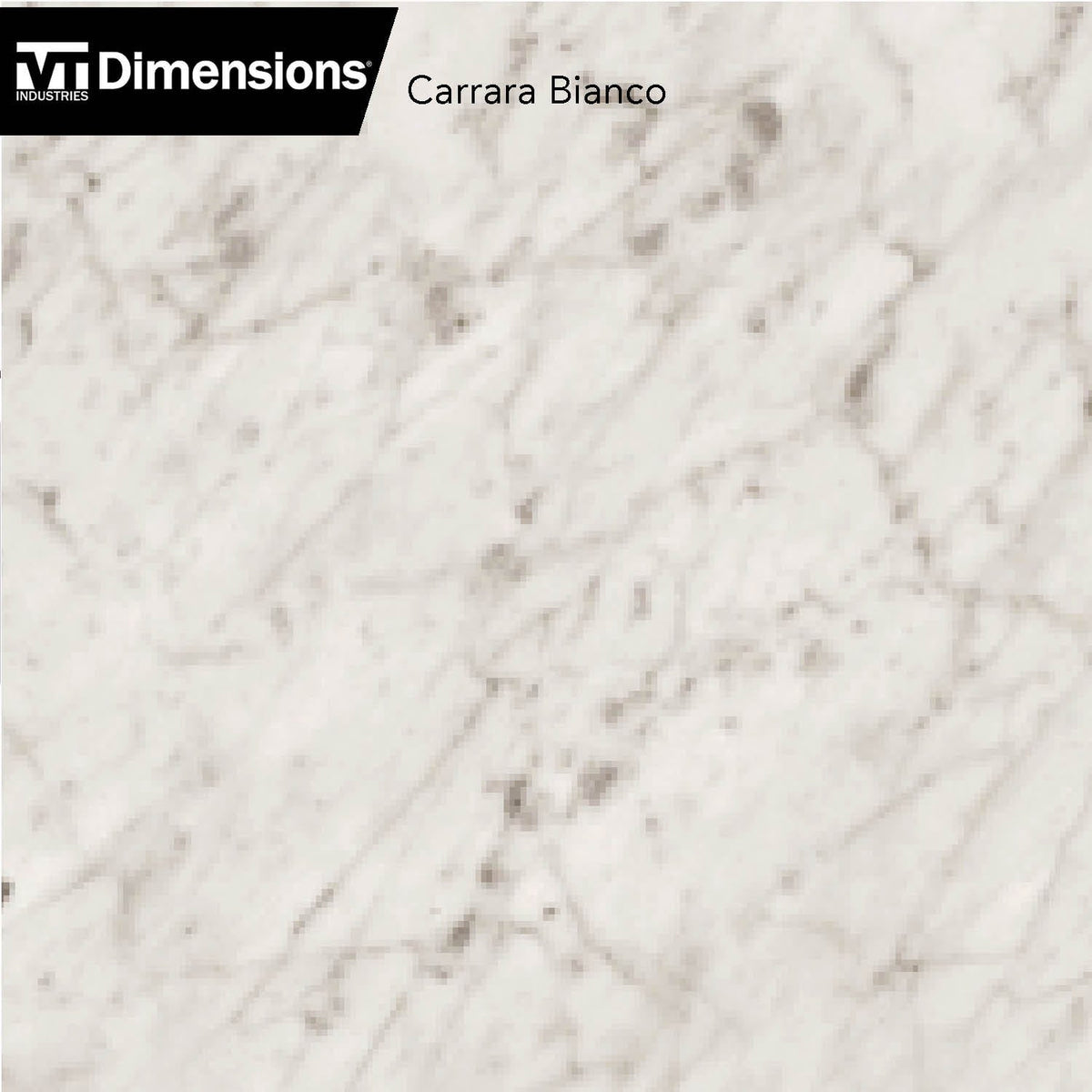 VT Dimensions Formica 10-ft Carrara Bianco Straight Laminate Kitchen Countertop with Integrated Backsplash