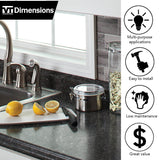 VT Dimensions Formica 10-ft Midnight Stone Etchings Straight Laminate Kitchen Countertop with Integrated Backsplash