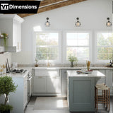 VT Dimensions Formica Etchings 6-ft x 25.5-in Ouro Romano Straight Laminate Kitchen Countertop with Integrated Backsplash