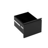 Mondawe Black 3-Drawer 14.57-in File Cabinet