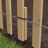 Greenes 15-Ft x 2-Ft Decorative White Pine Woven Wire Rolled Garden Fencing