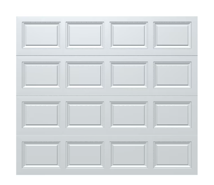 Wayne Dalton Classic Steel Model 8000 8-ft x 7-ft White Single Garage Door