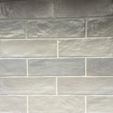 Amagansett Fog 2 in. x 8 in. 9 mm Satin Ceramic Wall Tile (5.38 sq. ft. / box)