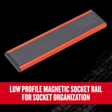Craftsman V-Series Magnetic Socket Rail Set, 3 pc