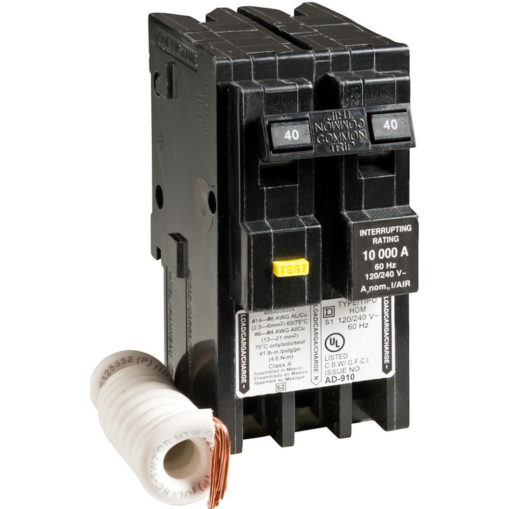 Homeline 60 Amp 2-Pole Circuit Breaker
