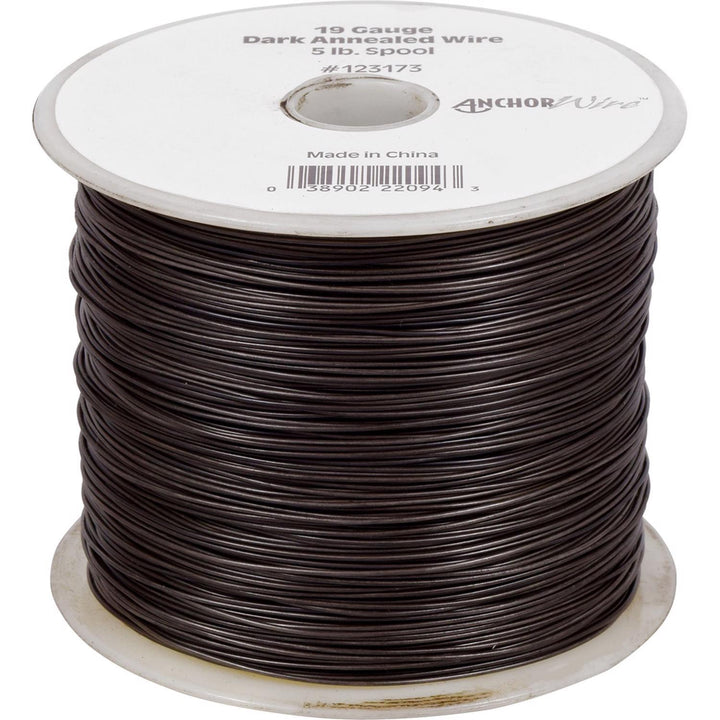 Hillman 1540 ft Black Annealed Steel Mechanics Wire, 20 Gauge