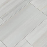 Fresco Blanco 12 in. x 24 in. Matte Porcelain Stone Look Floor and Wall Tile (12 sq. ft./Case)