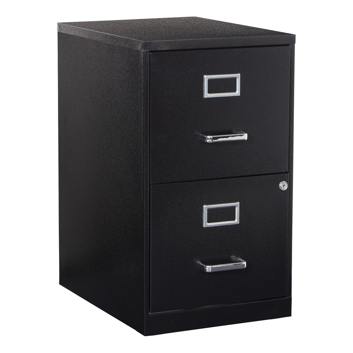 Office Star Products Metal Black 2-Drawer 14.25-in File Cabinet