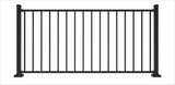 RELIABILT 6-ft x 36-in Black Sand Steel Deck Rail Kit