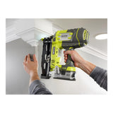 18-Volt ONE+ Lithium-Ion Cordless AirStrike 16-Gauge Cordless Straight Finish Nailer (Tool Only) with Sample Nails - Super Arbor
