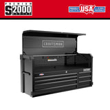CRAFTSMAN Premium 2000 Series 51.5-in W x 24.5-in H 7-Drawer Steel Tool Chest (Black)