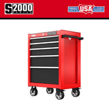 CRAFTSMAN 2000 Series 5-Drawer Steel Rolling Tool Cabinet, Red