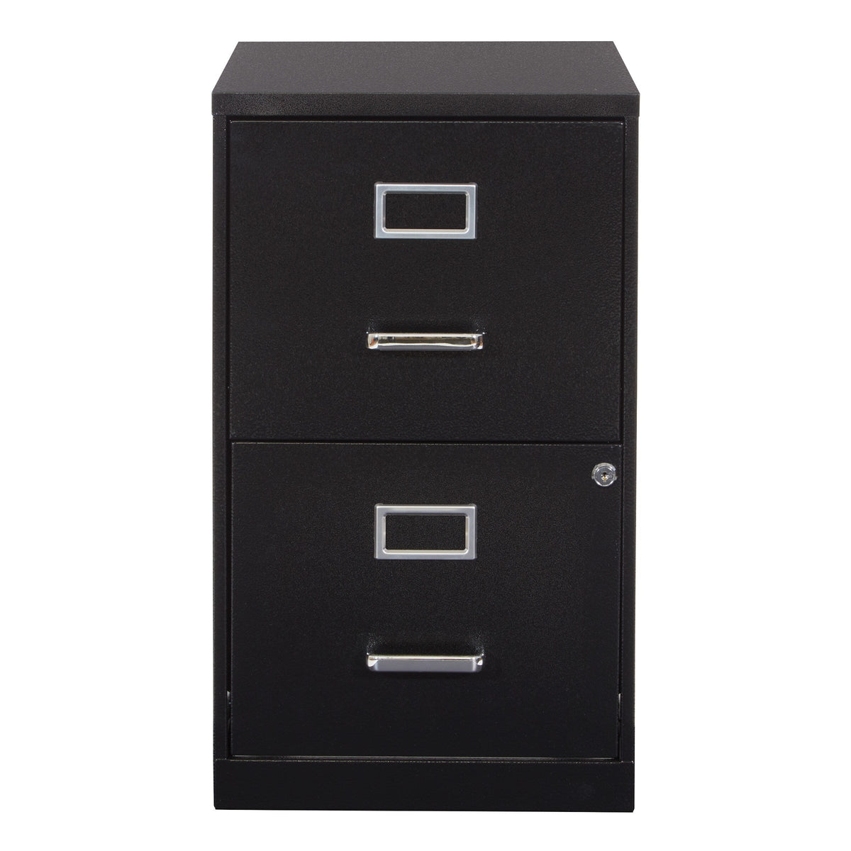 Office Star Products Metal Black 2-Drawer 14.25-in File Cabinet