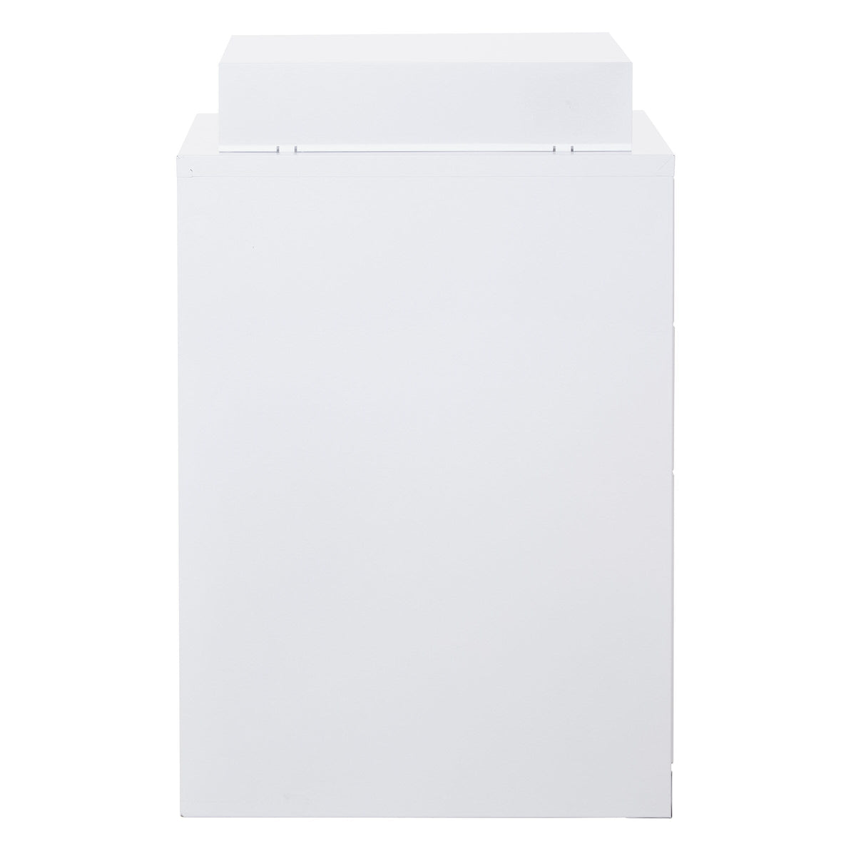 Office Star Products Metal White 3-Drawer 14.25-in File Cabinet