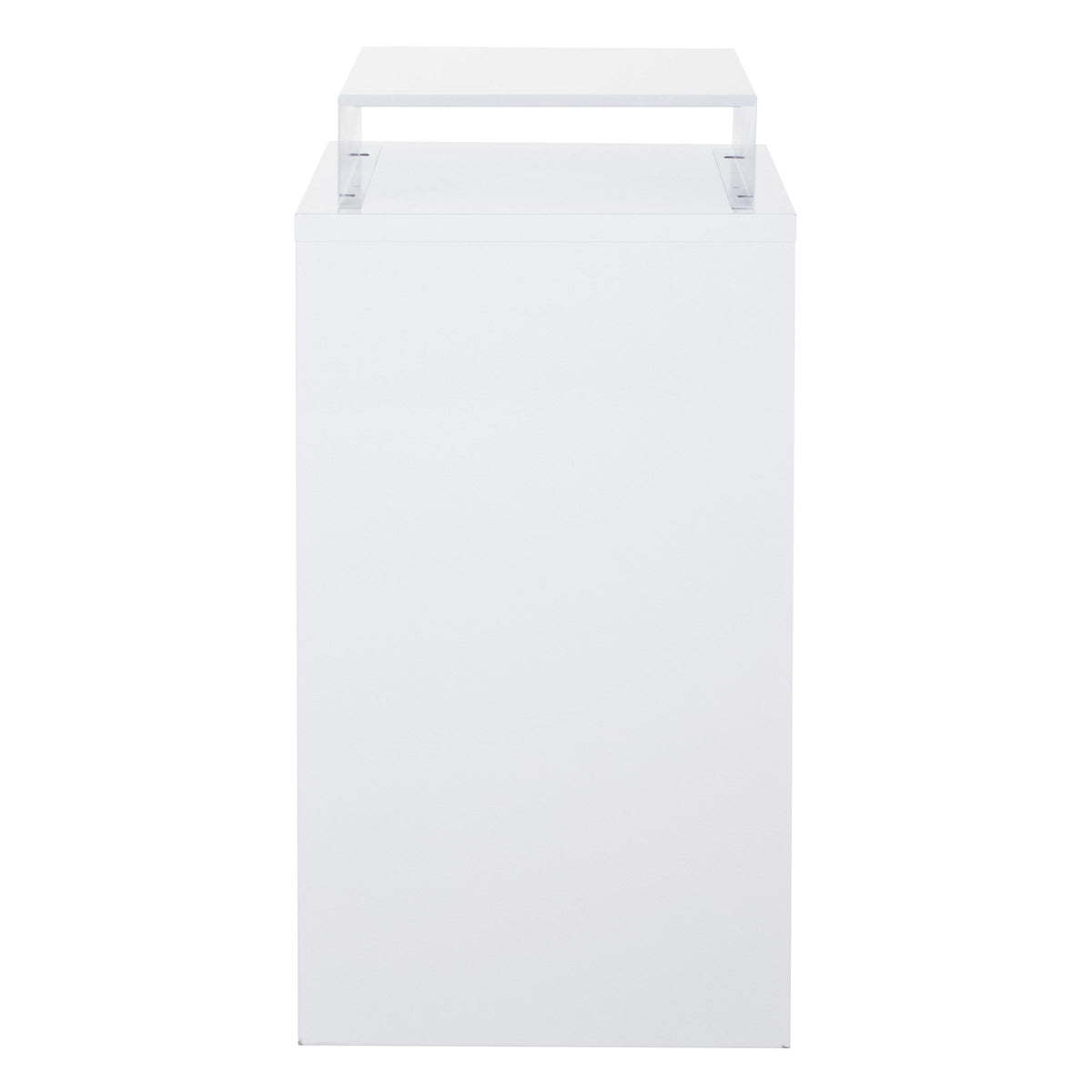 Office Star Products Metal White 3-Drawer 14.25-in File Cabinet