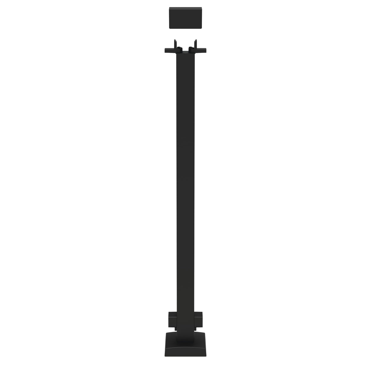 Freedom 5.31-in x 2.76-in Margate Matte Black Aluminum Line Connector (4-Pack)