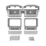 Freedom 7.125-in x 5.375-in Camden White Composite Line Connector (4-Pack)