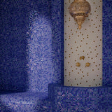Apollo Tile Mingles Blue 11-1/2-in x 11-1/2-in Glossy Glass Uniform Squares Floor and Wall Tile (18.69-sq. ft/ Carton)