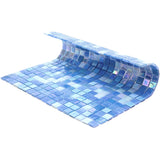 Apollo Tile Mingles Sky Blue 11-1/2-in x 11-1/2-in Glossy Glass Uniform Squares Floor and Wall Tile (18.69-sq. ft/ Carton)