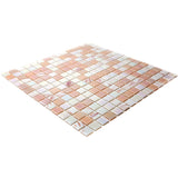 Apollo Tile Mingles Beige 12-in x 12-in Glossy Glass Uniform Squares Floor and Wall Tile (20-sq. ft/ Carton)