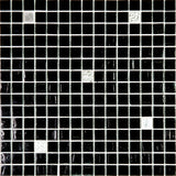 Apollo Tile Mingles Black and White 12-in x 12-in Glossy Glass Uniform Squares Floor and Wall Tile (20-sq. ft/ Carton)