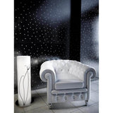 Apollo Tile Mingles Black and White 12-in x 12-in Glossy Glass Uniform Squares Floor and Wall Tile (20-sq. ft/ Carton)
