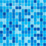 Apollo Tile Mingles Pacific Blue 12-in x 12-in Glossy Glass Uniform Squares Floor and Wall Tile (20-sq. ft/ Carton)