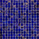 Apollo Tile Mingles Space Blue 12-in x 12-in Glossy Glass Uniform Squares Floor and Wall Tile (20-sq. ft/ Carton)