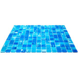 Apollo Tile Mingles Olympic Blue 12-in x 12-in Glossy Glass Uniform Squares Floor and Wall Tile (20-sq. ft/ Carton)