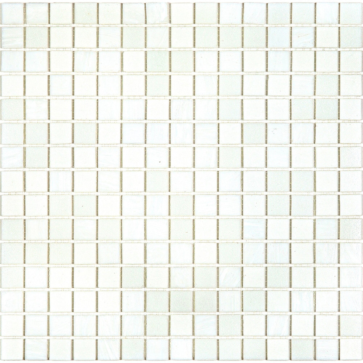 Apollo Tile Mingles Pearl White 12-in x 12-in Glossy Glass Uniform Squares Floor and Wall Tile (20-sq. ft/ Carton)